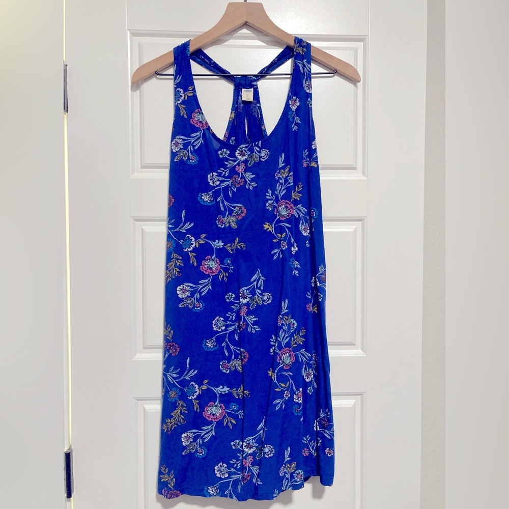 Blue Floral Dress